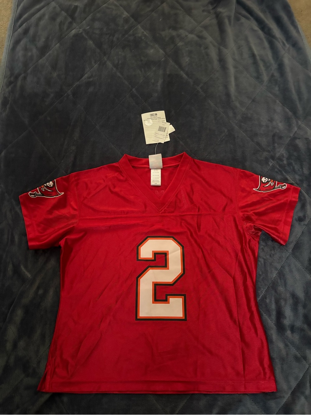 NFL For Her Tampa Bay Bucs Chris Simms Jersey Size Large New With Tags